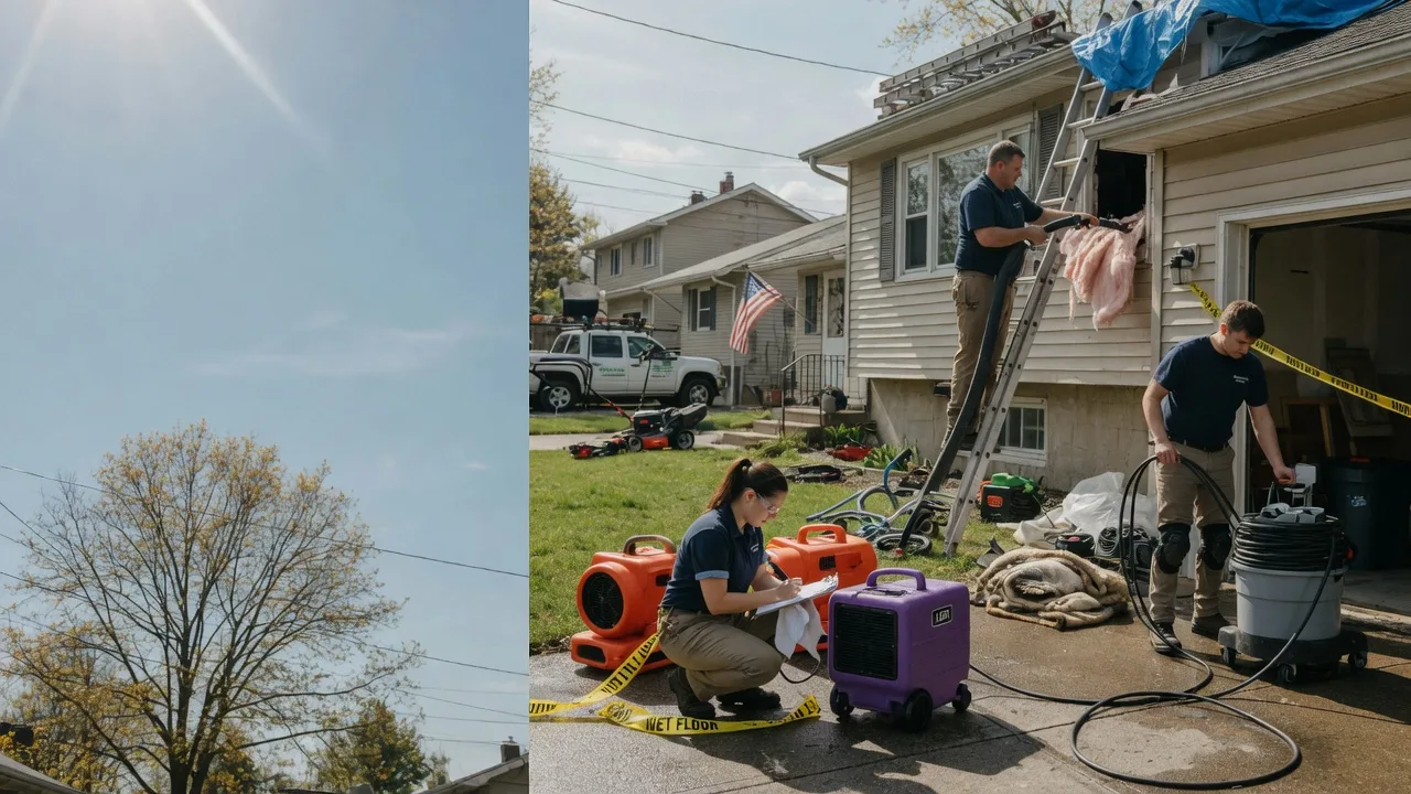 Emergency Water Removal in Petersburg, OH near me